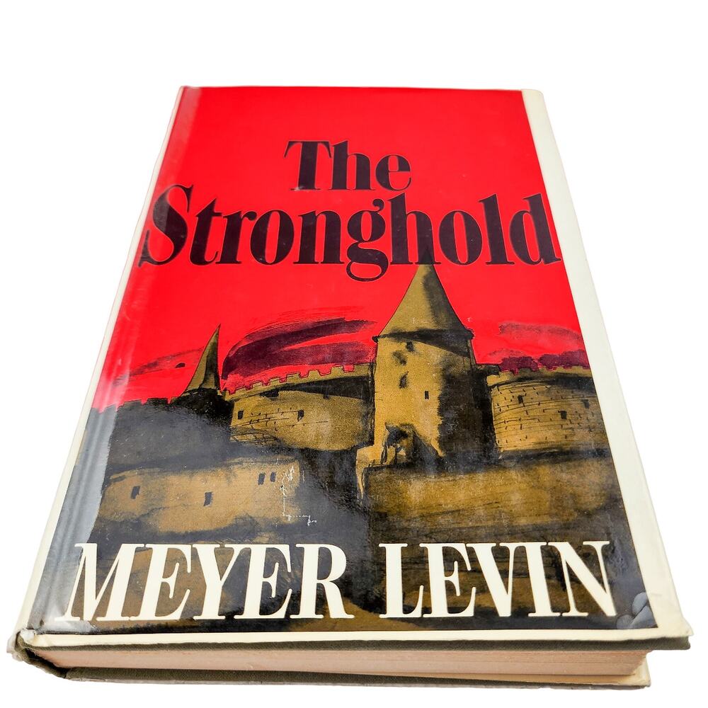 The Stronghold by Meyer Levin WWII Novel 1965 1st Printing Vintage Hardcover